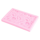 Flower Shaped Silicone Molds Fondant Chocolate Cake Decorative Mold DIY Bake Tool - Low Angle