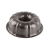 Cake Bread Baking Mold Pumpkin Shaped Carbon Steel Black 3D Baking Dessert Molds for Chocolate Pudding - Top-Down View