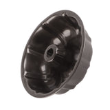 Cake Bread Baking Mold Pumpkin Shaped Carbon Steel Black 3D Baking Dessert Molds for Chocolate Pudding - Close-Up Angle