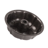 Cake Bread Baking Mold Pumpkin Shaped Carbon Steel Black 3D Baking Dessert Molds for Chocolate Pudding - Low Angle