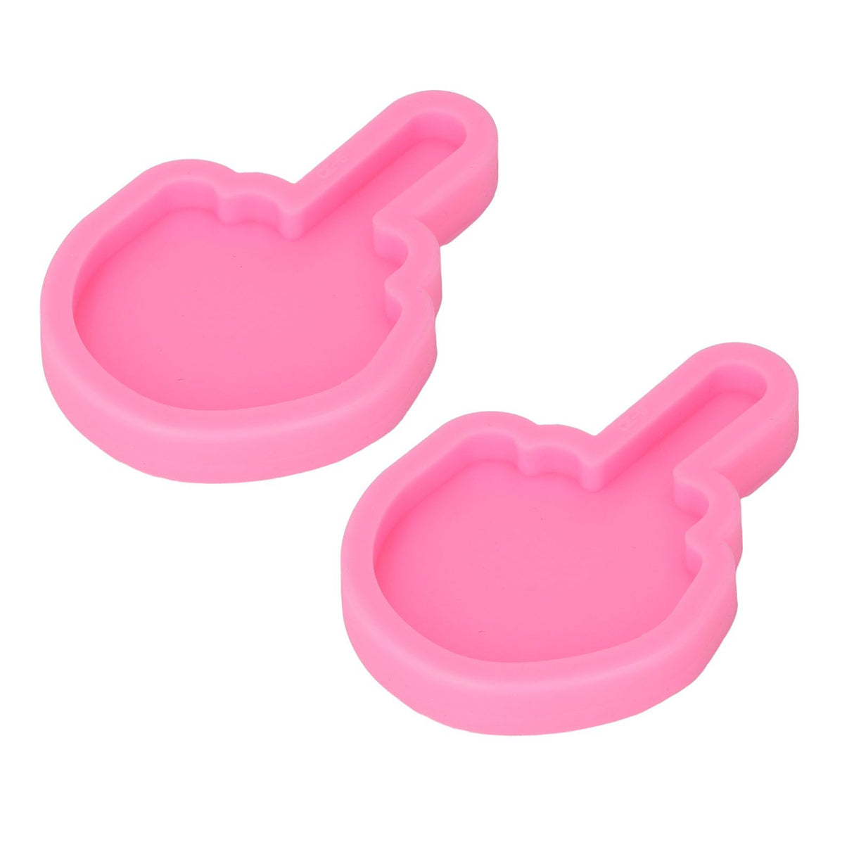 2 Pcs Fondant Molds Easy Cleaning DIY Making Food Grade Silicone Soft Elastic Chocolate Molds for Decorations