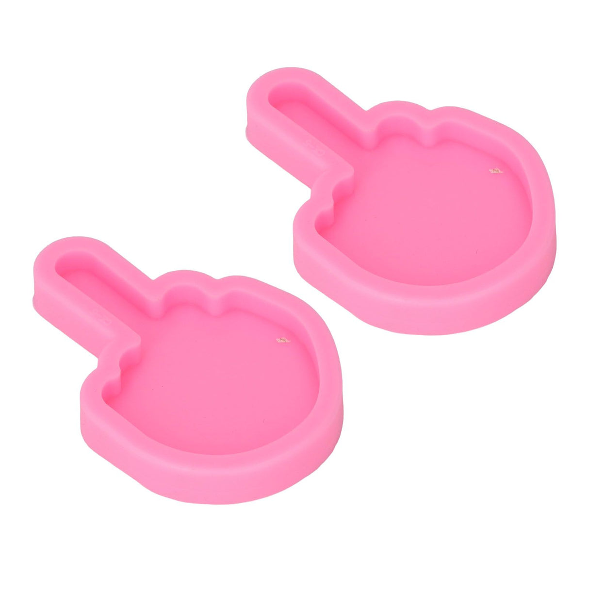 2 Pcs Fondant Molds Easy Cleaning DIY Making Food Grade Silicone Soft Elastic Chocolate Molds for Decorations