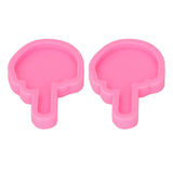 2 Pcs Fondant Molds Easy Cleaning DIY Making Food Grade Silicone Soft Elastic Chocolate Molds for Decorations