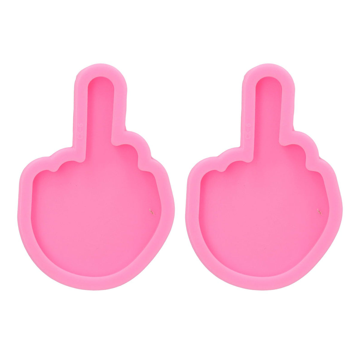 2 Pcs Fondant Molds Easy Cleaning DIY Making Food Grade Silicone Soft Elastic Chocolate Molds for Decorations