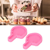 2 Pcs Fondant Molds Easy Cleaning DIY Making Food Grade Silicone Soft Elastic Chocolate Molds for Decorations - Extra Image