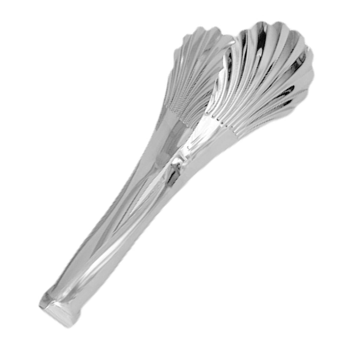 Cooking Tongs Multipurpose Heat Resistance Shell Shape Stainless Steel Kitchen Tongs for Cooking Barbecue Serving 201 (28cm/11.0in)