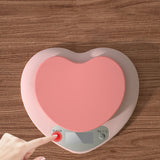 Digital Food Scale HD LCD Display 3 Units Accurate Heart Shaped Small Kitchen Electronic Scale for Baking 1g/5kg Battery Type - Extra Image