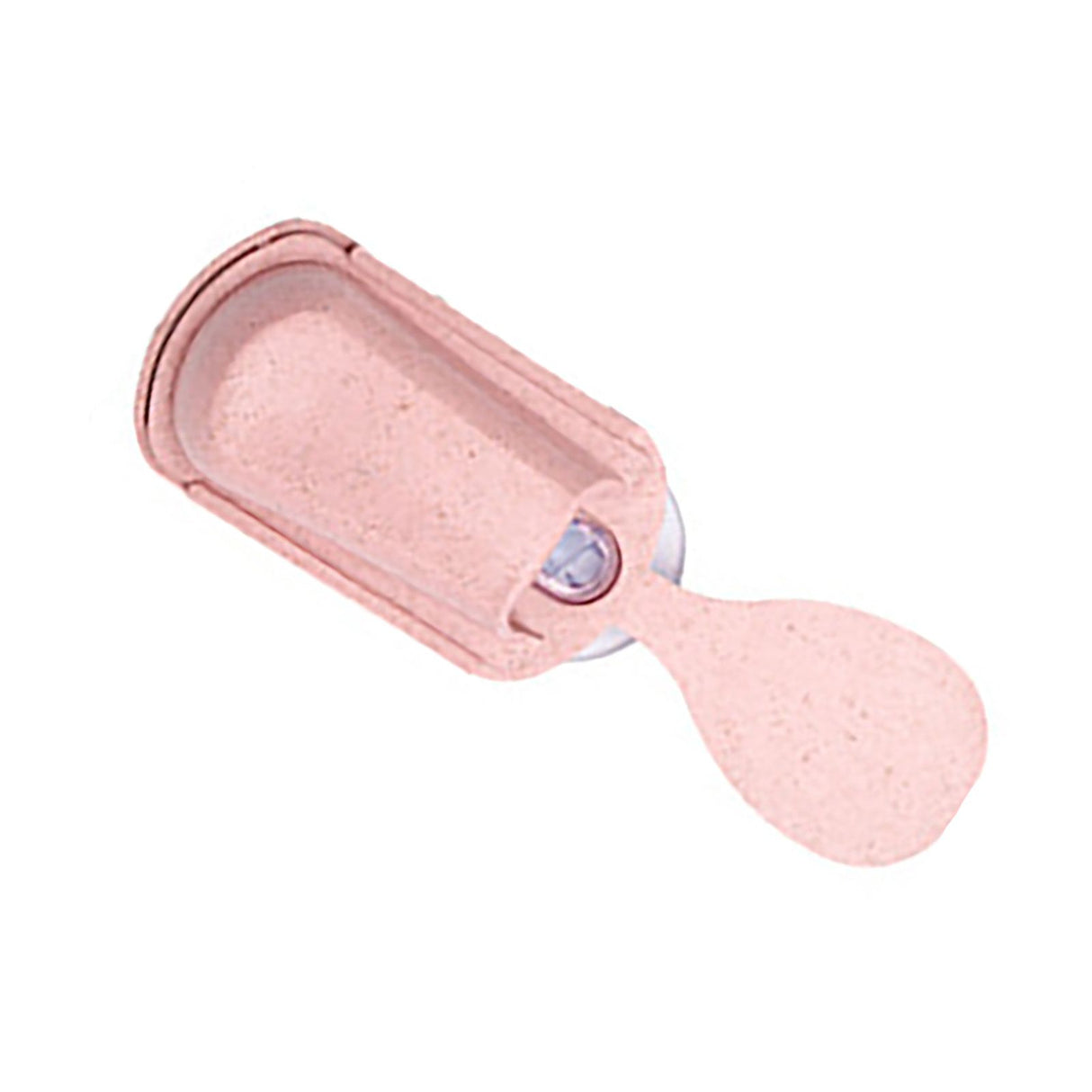Multifunctional Kitchen Rice Scoop Storage Rack Rice Cooker Side Spoon Holder Kitchen Utensil Pink