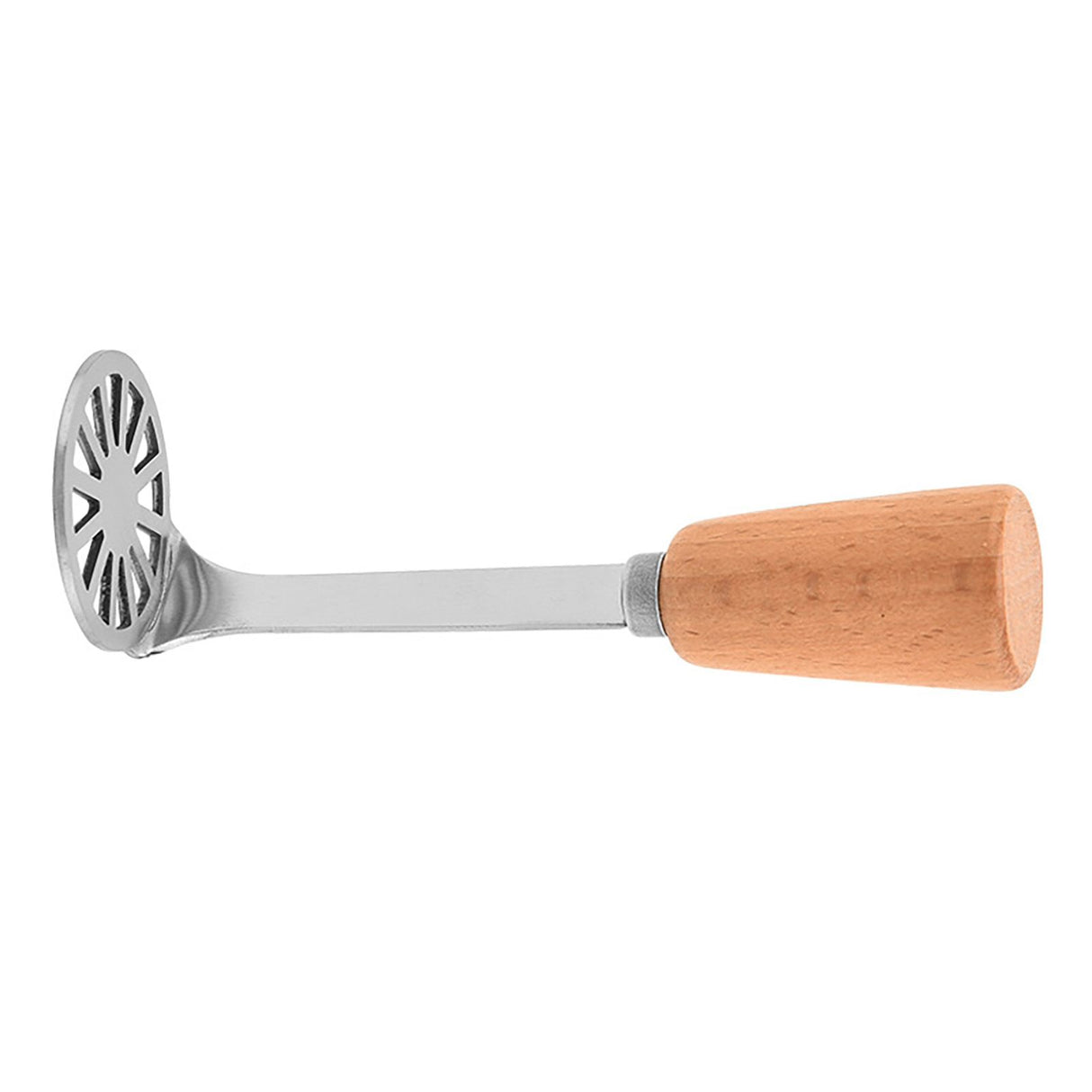 Potato Masher 304 Stainless Steel Potato Smasher Kitchen Tool Metal Mashing Utensil for Potato Beans