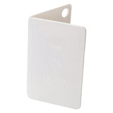 Foldable Kitchen Cutting Board Portable Plastic Fruit Chopping Board for Outdoor Picnic Camping Nordic Rice White 20x12.5x0.8cm