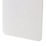 Foldable Kitchen Cutting Board Portable Plastic Fruit Chopping Board for Outdoor Picnic Camping Nordic Rice White 20x12.5x0.8cm - Close-Up Angle