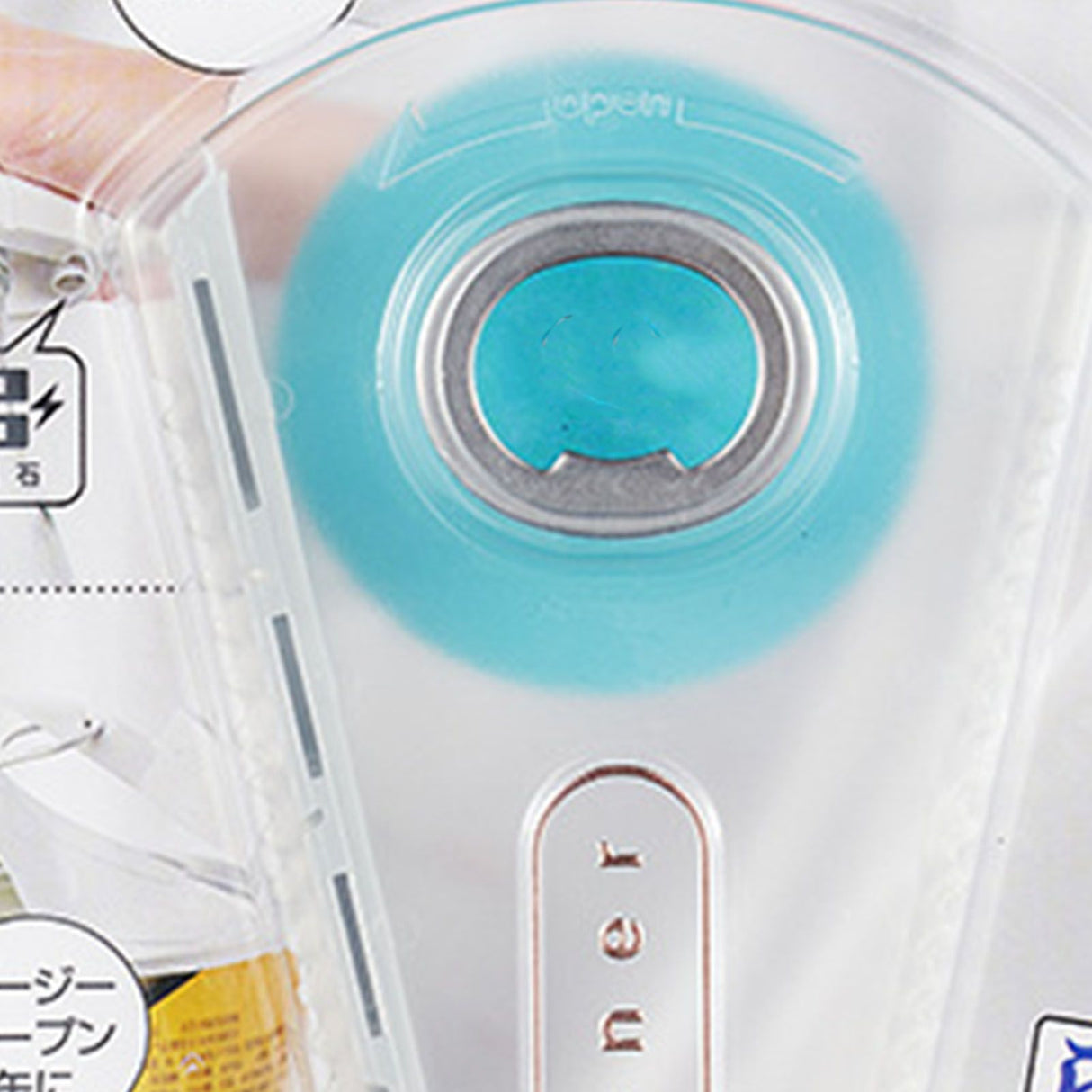 Multifunction Jar Opener Effortless Manual Can and Bottle Opener V Shaped Opening Jar Lid Opener for Home Kitchen Transparent