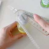 Multifunction Jar Opener Effortless Manual Can and Bottle Opener V Shaped Opening Jar Lid Opener for Home Kitchen Transparent - Extra Image