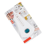 Multifunction Jar Opener Effortless Manual Can and Bottle Opener V Shaped Opening Jar Lid Opener for Home Kitchen White