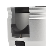 Coffee Tamper Holder Round Prevent Slip Adjustable Universal Aluminum Alloy Coffee Filter Handle Stand for Home Cafe Silver