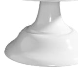Metal Cake Stand European Style Anti Slip Round Cake Stand for Weddings Parties Anniversaries Small White