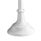 Metal Cake Stand European Style Anti Slip Round Cake Stand for Weddings Parties Anniversaries Large White - Close-Up Angle