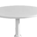 Metal Cake Stand European Style Anti Slip Round Cake Stand for Weddings Parties Anniversaries Large White - Extra Image