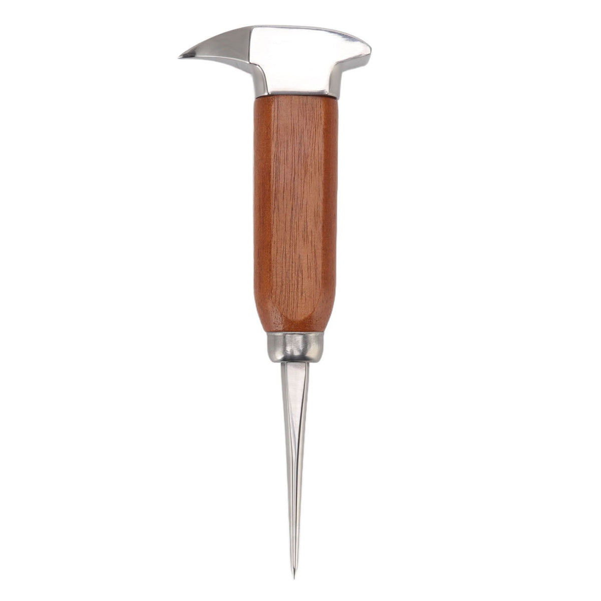 304 Stainless Steel Ice Chisel Wooden Handle Ice Chipper Hand Ice Removal Pick for Home Use