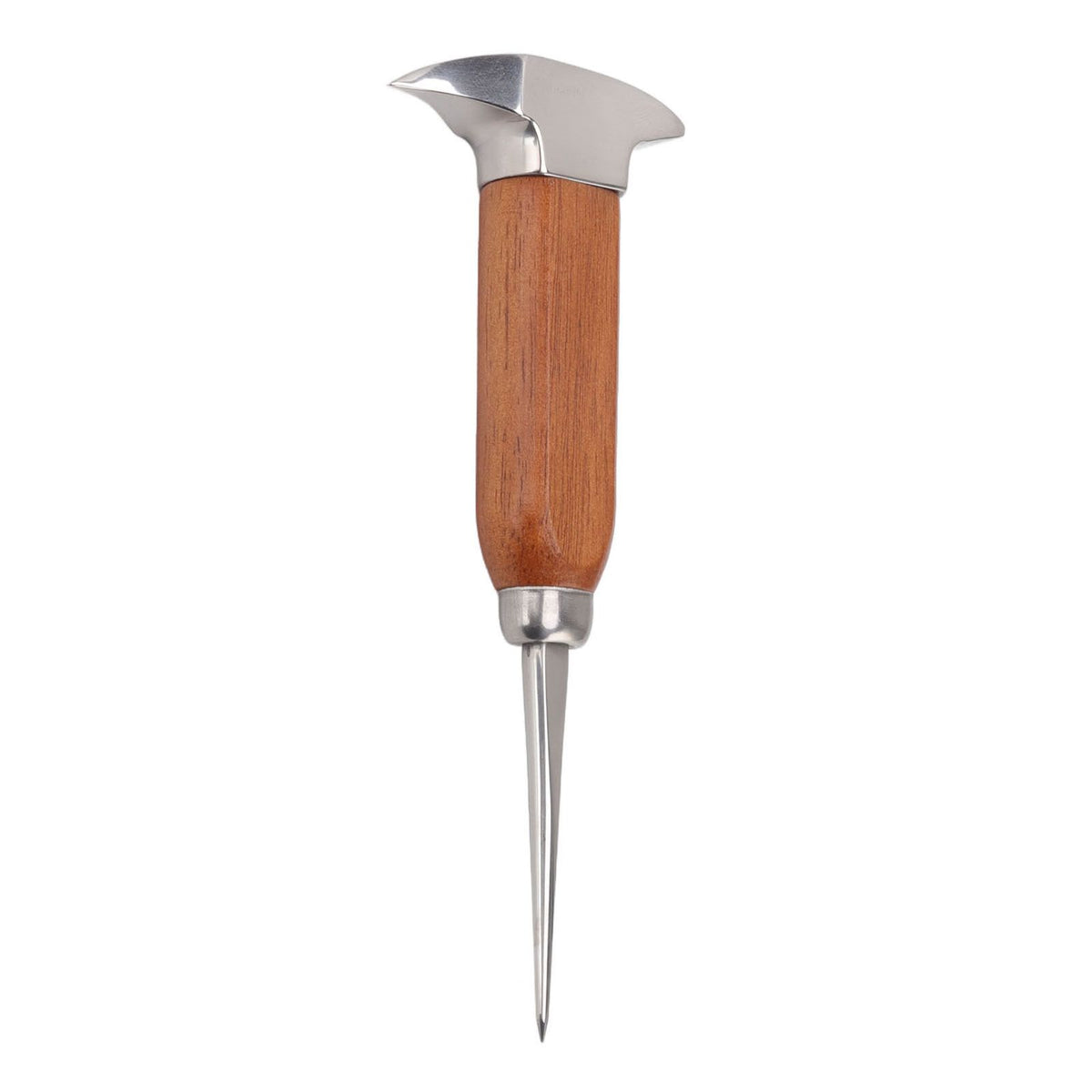 304 Stainless Steel Ice Chisel Wooden Handle Ice Chipper Hand Ice Removal Pick for Home Use
