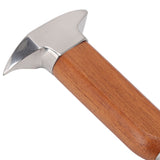304 Stainless Steel Ice Chisel Wooden Handle Ice Chipper Hand Ice Removal Pick for Home Use
