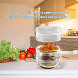 Insulation Vegetable Dish Cover Multifunctional Leftovers Cover Kitchen Table Dustproof Food Covers 3 Layers
