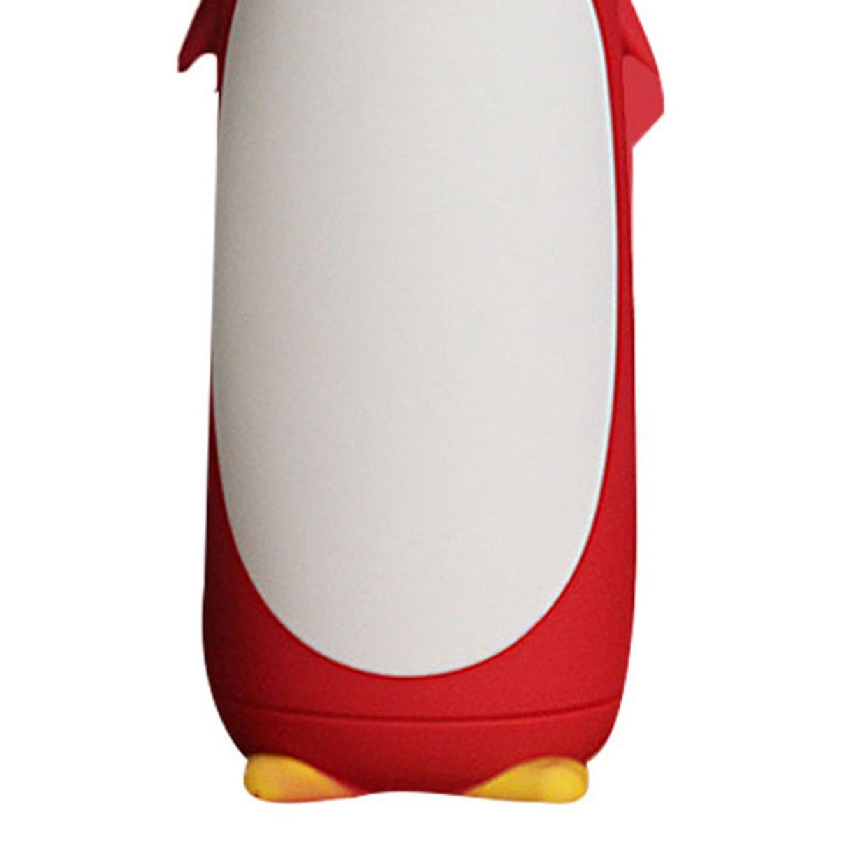 Water Bottle Penguin Design Heat Insulation 300ml Portable Water Cup for Outdoor Red
