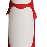 Water Bottle Penguin Design Heat Insulation 300ml Portable Water Cup for Outdoor Red - Extra Image
