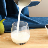 Frothing Cup 350ML Food Grade Stainless Steel Anti Slip Handle Milk Frother Pitcher with Scale - Extra Image