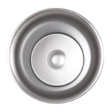 8oz 304 Stainless Steel Gourd Cup Double Layers Vacuum Insulation Cup with Straw Brush White