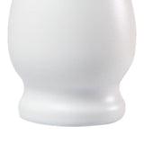 8oz 304 Stainless Steel Gourd Cup Double Layers Vacuum Insulation Cup with Straw Brush White