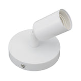 E26 E27 Wall Lamp Holder Modern Simple Wall Lamp Base for Bedroom Living Room Showcase 85‑265V White