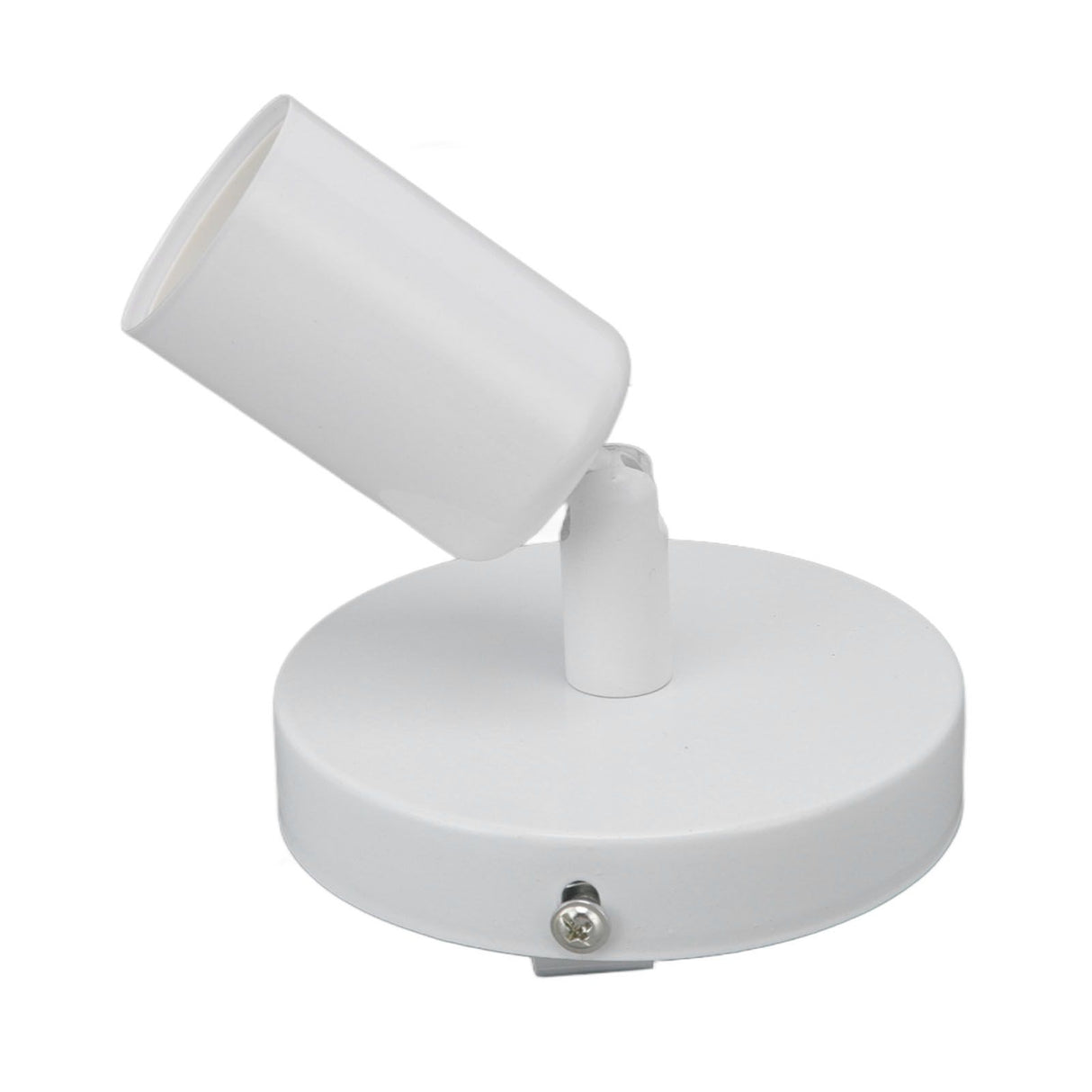 E26 E27 Wall Lamp Holder Modern Simple Wall Lamp Base for Bedroom Living Room Showcase 85‑265V White