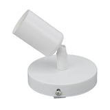 E26 E27 Wall Lamp Holder Modern Simple Wall Lamp Base for Bedroom Living Room Showcase 85‑265V White - Top-Down View