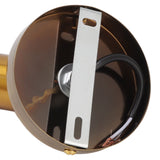 E27 E26 Wall Lamp Base 180 Degrees Up and Down Adjustable Iron Decoration Bulb Socket for Bedroom Living Room Gold - Extra Image