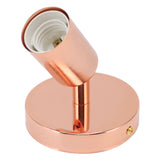 E27 E26 Wall Lamp Base 180 Degrees Up and Down Adjustable Iron Decoration Bulb Socket for Bedroom Living Room Rose Gold