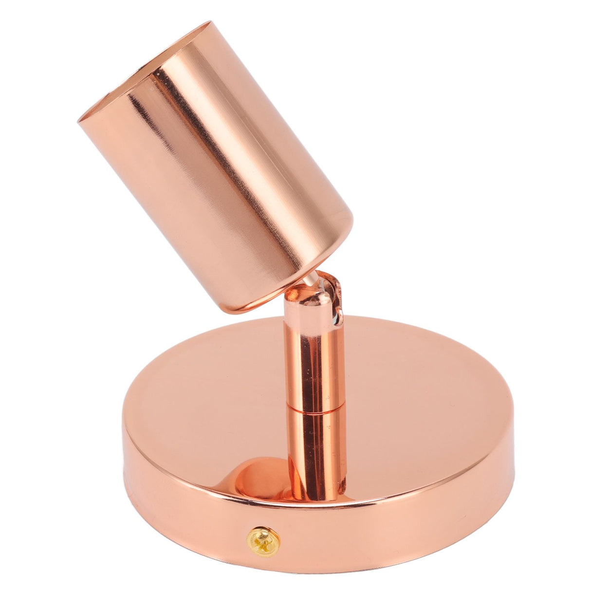 E27 E26 Wall Lamp Base 180 Degrees Up and Down Adjustable Iron Decoration Bulb Socket for Bedroom Living Room Rose Gold