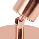 E27 E26 Wall Lamp Base 180 Degrees Up and Down Adjustable Iron Decoration Bulb Socket for Bedroom Living Room Rose Gold - Extra Image