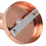 E27 E26 Wall Lamp Base 180 Degrees Up and Down Adjustable Iron Decoration Bulb Socket for Bedroom Living Room Rose Gold - Extra Image