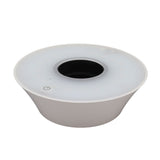 LED Wine Bottle Lamp Innovative Cordless Table Light with USB Cable for Hotel Restaurant Bar Decoration White - Side View