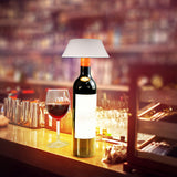 LED Wine Bottle Lamp Innovative Cordless Table Light with USB Cable for Hotel Restaurant Bar Decoration White - Extra Image