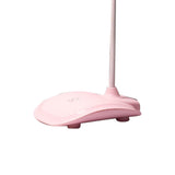 LED Desk Lamp Touch Control Three Level Color Temperature Stepless Dimming USB Charging Table Lamp Pink - Extra Image