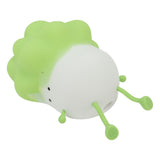 Cabbage Silicone Night Light Cartoon Vegetable Cell Phone Holder Decompression Rechargeable Night Lamp for Bedside Decor Green