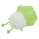 Cabbage Silicone Night Light Cartoon Vegetable Cell Phone Holder Decompression Rechargeable Night Lamp for Bedside Decor Green