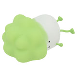 Cabbage Silicone Night Light Cartoon Vegetable Cell Phone Holder Decompression Rechargeable Night Lamp for Bedside Decor Green
