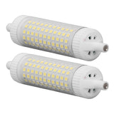 2Pcs R7S LED Light Bulb 118mm Dimmable 15W 154 LEDs Double Ended Floodlight for Home Night Advertising Lighting 220V White Light - Top-Down View