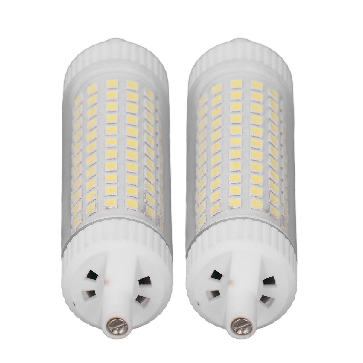 2Pcs R7S LED Light Bulb 118mm Dimmable 15W 154 LEDs Double Ended Floodlight for Home Night Advertising Lighting 220V White Light