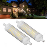 2Pcs R7S LED Light Bulb 118mm Dimmable 15W 154 LEDs Double Ended Floodlight for Home Night Advertising Lighting 220V White Light - Extra Image