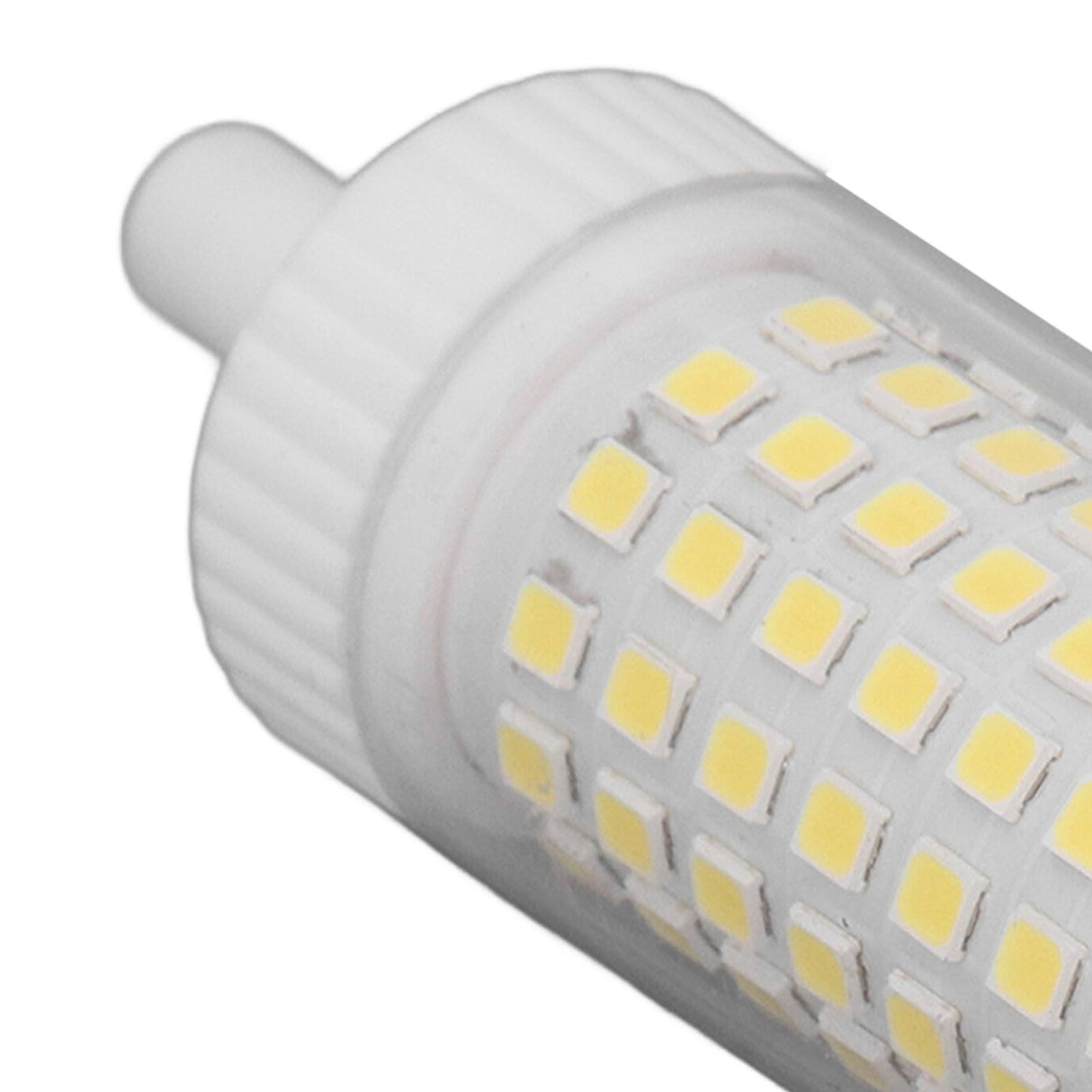 2Pcs R7S LED Light Bulb 118mm Dimmable 15W 154 LEDs Double Ended Floodlight for Home Night Advertising Lighting 220V White Light