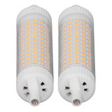 2Pcs R7S LED Light Bulb 118mm Dimmable 15W 154 LEDs Double Ended Floodlight for Home Night Advertising Lighting 220V Warm Light